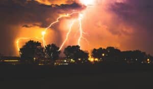 fire lightning